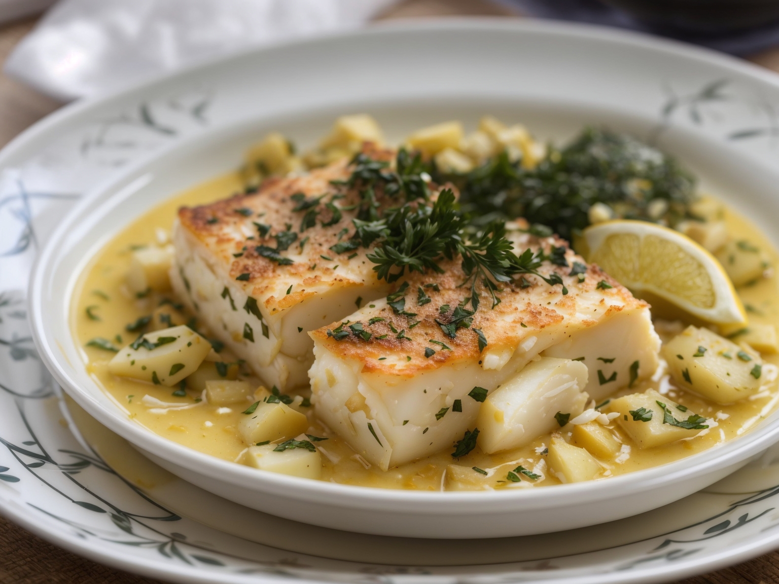 Prato de Bacalhau à Portuguesa