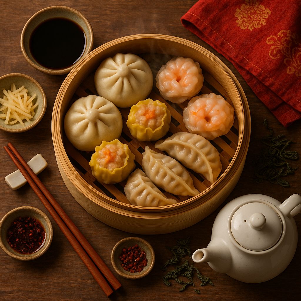 Receita de Dim Sum Chinês