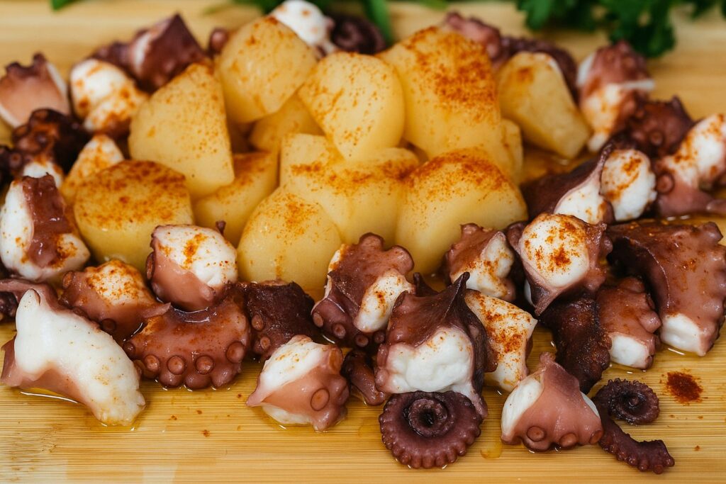 Receita Espanhola de Polvo à galega