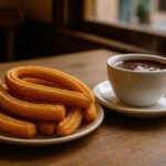 Receita espanhola de Churros con Chocolate