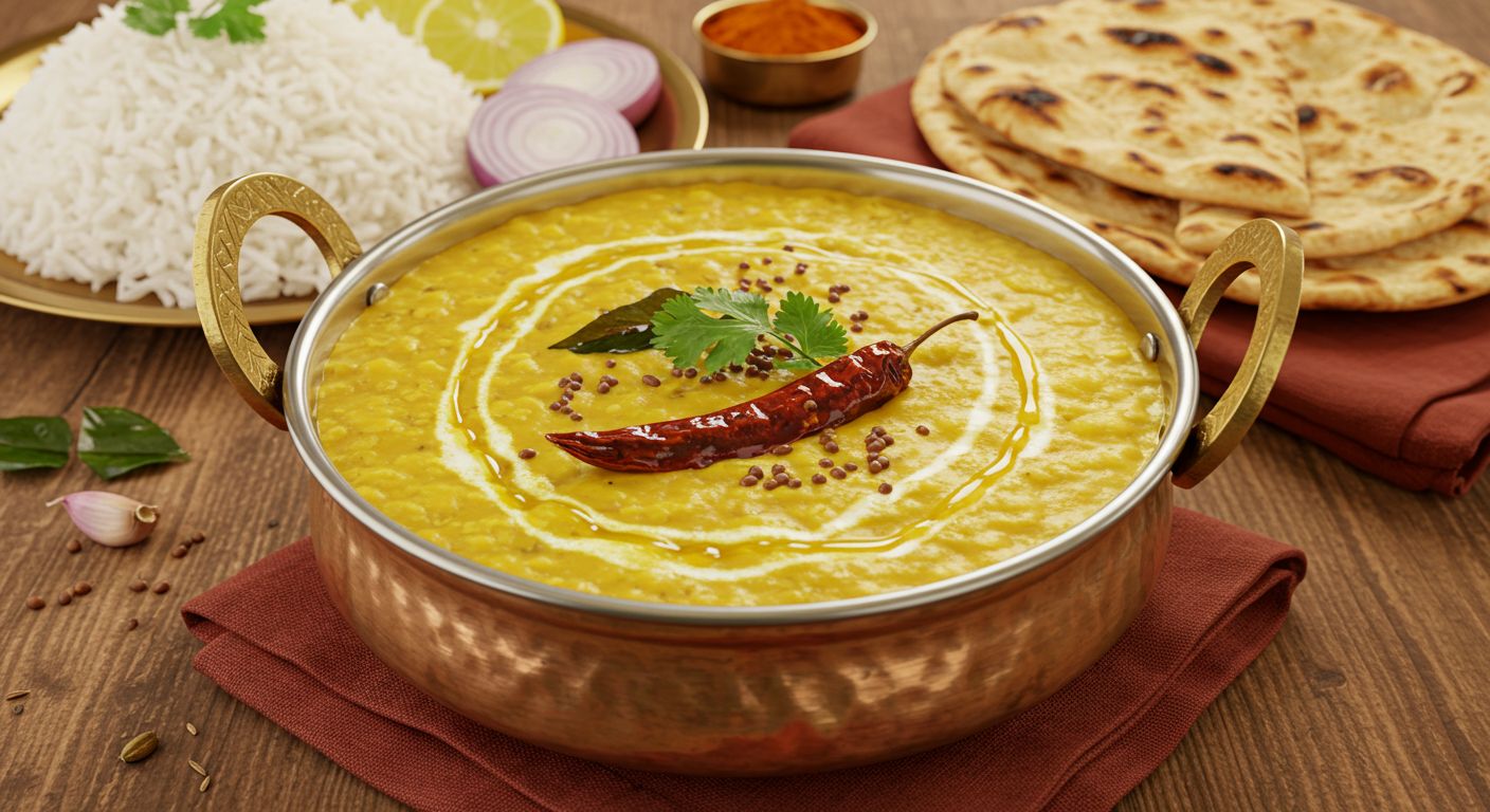 receita indiana de Dal Tadka